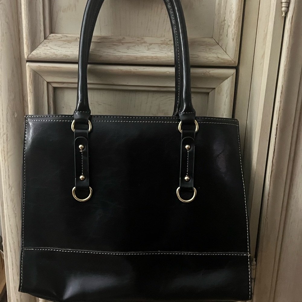 Source Unknown Black Tote Bag - image 1